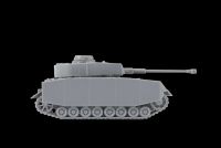 Model Kit tank 6240 - Panzer IV Ausf.H (1:100) Zvezda