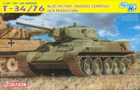 Model Kit tank 6479 - T-34/76 No.112 FACTORY "KRASNOE SORMOVO" LATE PRODUCTION (SMART KIT) (1:35)