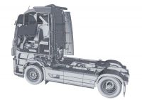 Model Kit truck 3940 - VOLVO FH4 GLOBETROTTER XL (1:24) Italeri