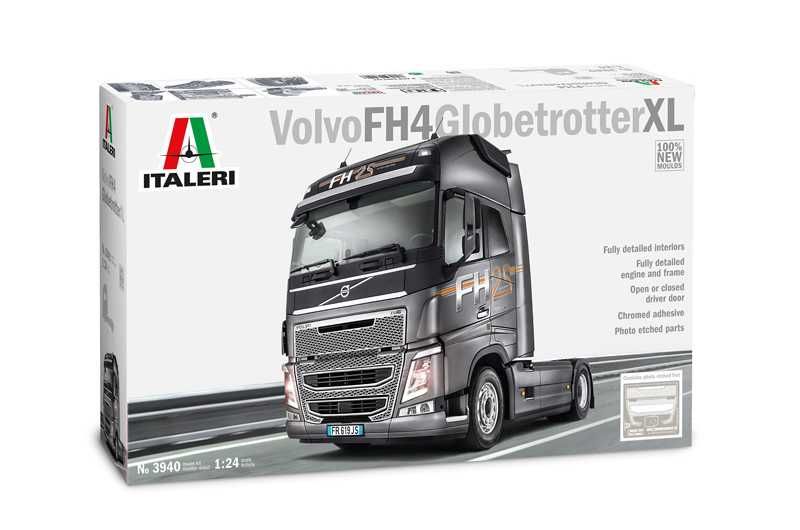 Model Kit truck 3940 - VOLVO FH4 GLOBETROTTER XL (1:24) Italeri