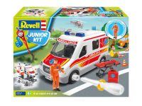 Junior Kit auto 00824 - Ambulance Car (1:20) Revell