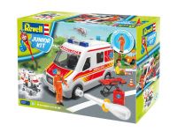 Junior Kit auto 00824 - Ambulance Car (1:20) Revell