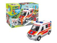 Junior Kit auto 00824 - Ambulance Car (1:20) Revell