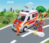 Junior Kit auto 00824 - Ambulance Car (1:20) Revell
