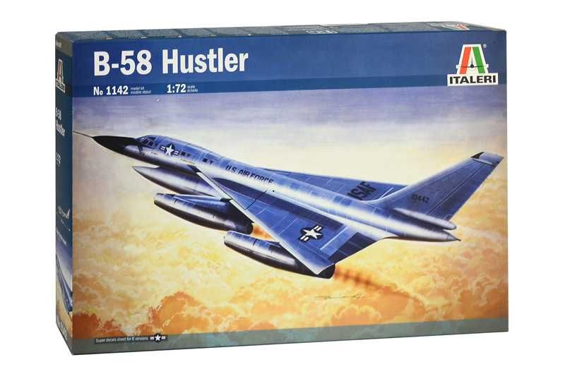 Model Kit letadlo 1142 - B-58 Hustler (1:72) Italeri