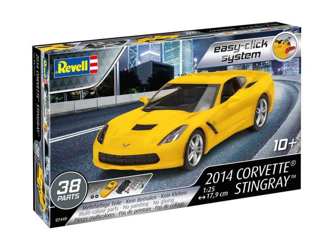 EasyClick auto 07449 - 2014 Corvette Stingray (1:25) Revell
