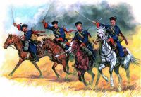 Model Kit figurky 3579 - Soviet Cossacks (RR) (1:35) Zvezda