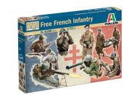 Model Kit figurky 6189 - WWII - Free French Infantry (1:72)