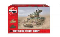 Classic Kit tank A1358 - M3 Stuart, Honey (British Version) (1:35) Airfix