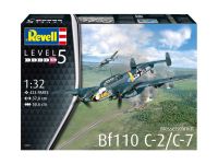 Plastic ModelKit letadlo 04961 - Messerschmitt Bf110 C-2/C-7 (1:32) Revell