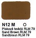 N12 M Pískově hnědá RLM 79