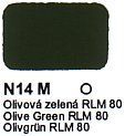 N14 M Olivová zelená RLM 80 Agama