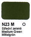 N23 M Střední zelená