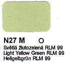 N27 M Světlá žlutozelená RLM 99