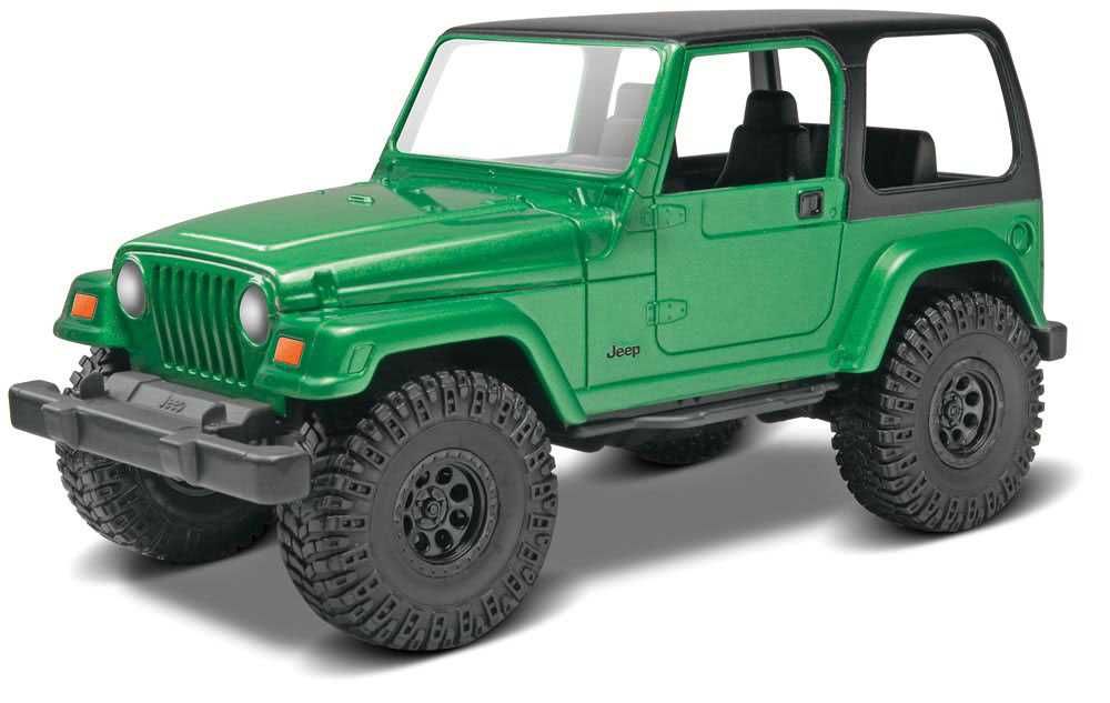 Snap Kit Build & Play MONOGRAM auto 1695 - Jeep® Wrangler Rubicon (1:25)