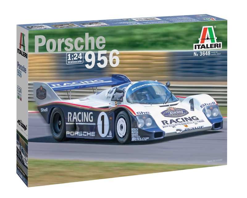 Model Kit auto 3648 - Porsche 956 (1:24) Italeri