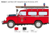 Model Kit auto 3660 - Land Rover Fire Truck (1:24) Italeri