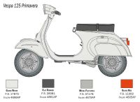 Model Kit motorka 4633 - VESPA 125 PRIMAVERA (1:9) Italeri