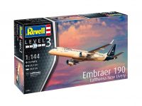 Plastic ModelKit letadlo 03883 - Embraer 190 Lufthansa New Livery (1:144)