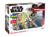 Build &amp; Play SW 06777 - Poe&apos;s Boosted X-wing Fighter (zvukové efekty) (1:78)