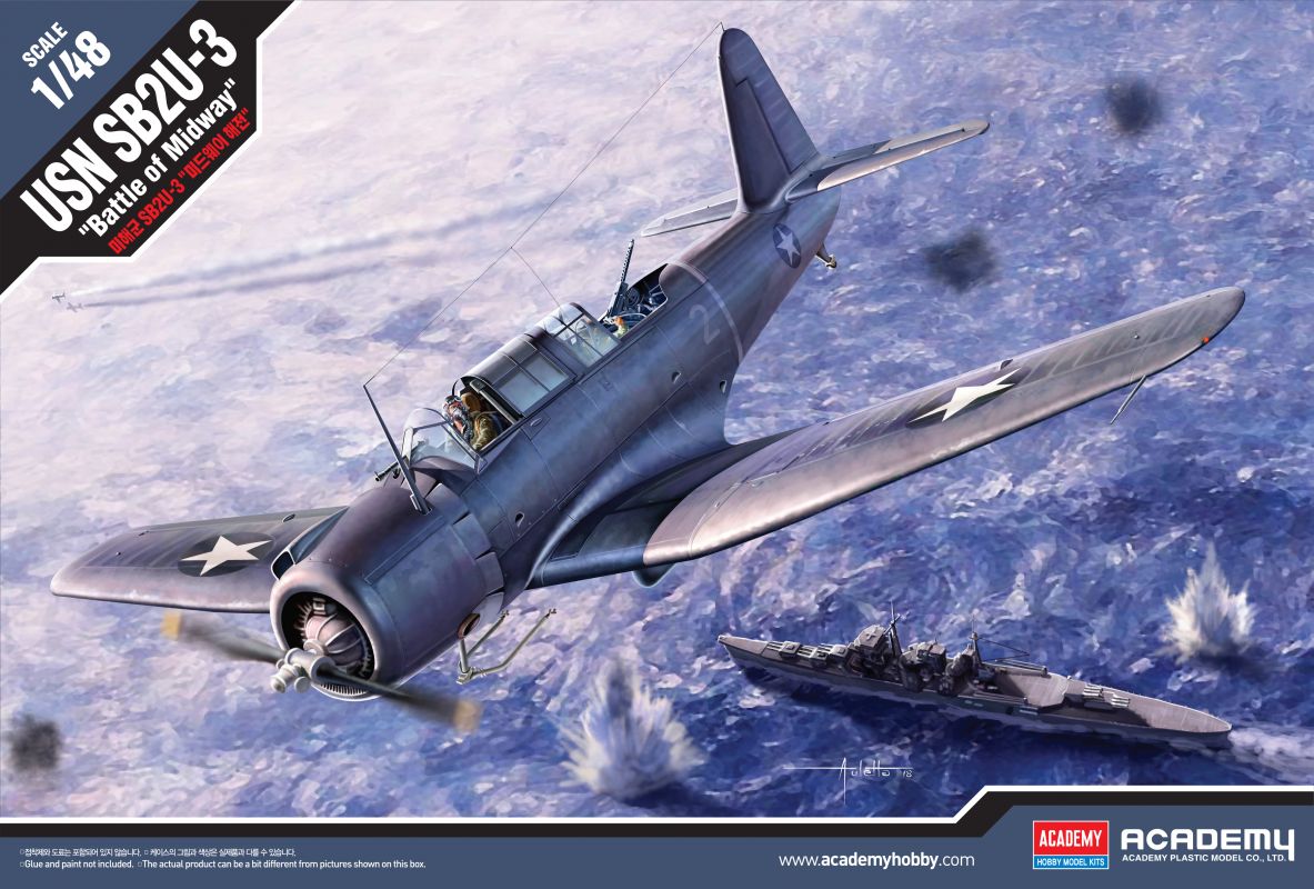 Model Kit letadlo 12324 - SB2U-3 "Battle of Midway" (1:48) Academy