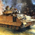 Model Kit tank 13205 - M2A2 BRADLY OIF (1:35) Academy