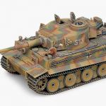 Model Kit tank 13239 - GERMAN TIGER-I (EARLY VERSION) (1:35) Academy