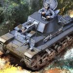 Model Kit tank 13280 - GERMAN ARMY 35(t) (1:35) Academy