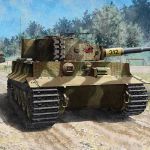 Model Kit tank 13314 - TIGER-1 "LATE VERSION" (1:35) Academy