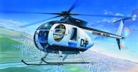 Model Kit vrtulník 12249 - HUGHES 500D POLICE HELICOPTER (1:48) Academy