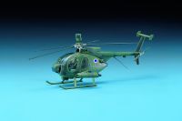 Model Kit vrtulník 12250 - HUGHES 500D TOW HELICOPTER (1:48) Academy