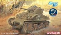 Model Kit tank 6740 - M4 Sherman "Composite Hull" PTO w/Magic Track (Smart Kit) (1:35)