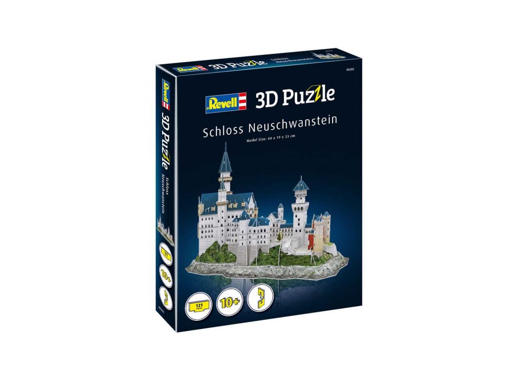 3D Puzzle REVELL 00205 - Neuschwanstein Castle