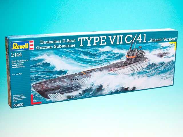 Plastic ModelKit ponorka 05100 - Submarine Type VII C/41 (1:144) Revell