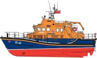 Classic Kit loď A07280 - RNLI Severn Class Lifeboat (1:72) Airfix