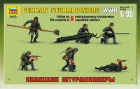 Model Kit figurky 3613 - German Sturmpioniere WWII (re-release) (1:35) Zvezda