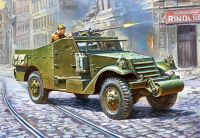 Model Kit military 3519 - M-3 Armored Scout Car (1:35) Zvezda