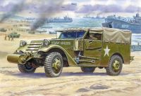 Model Kit military 3581 - M-3 Armored Scout Car with Canvas (1:35) Zvezda
