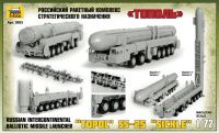 Model Kit military 5003 - Ballistic Missile Launcher "Topol" (1:72) Zvezda