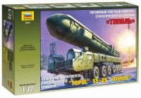 Model Kit military 5003 - Ballistic Missile Launcher "Topol" (1:72)