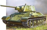 Snap Kit tank Z5001 - T-34/76 (1:72) Zvezda