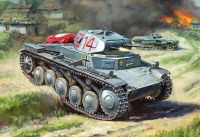 Wargames (WWII) tank 6102 - German Panzer II (1:100) Zvezda