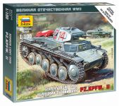 Wargames (WWII) tank 6102 - German Panzer II (1:100)