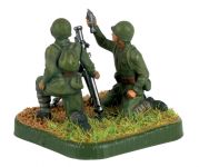 Wargames (WWII) figurky 6109 - Soviet 82-mm Mortar with Crew (1:72) Zvezda