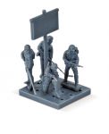Wargames (WWII) figurky 6110 - German Sturmpioniere (1:72) Zvezda