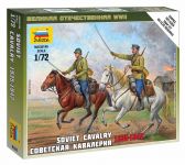 Wargames (WWII) figurky 6161 - Soviet Cavalry (1:72) Zvezda