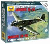 Wargames (WWII) letadlo 6139 - Junkers Ju-52 Transport Plane (1:200) Zvezda