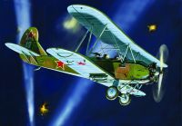 Wargames (WWII) letadlo 6150 - Soviet Plane PO-2 (1:100) Zvezda