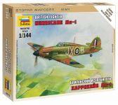 Wargames (WWII) letadlo 6173 - British Fighter "Hurricane Mk-1" (1:144) Zvezda