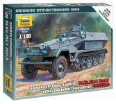 Wargames (WWII) military 6127 - Sd.Kfz.251/1 Ausf.B (1:100) Zvezda